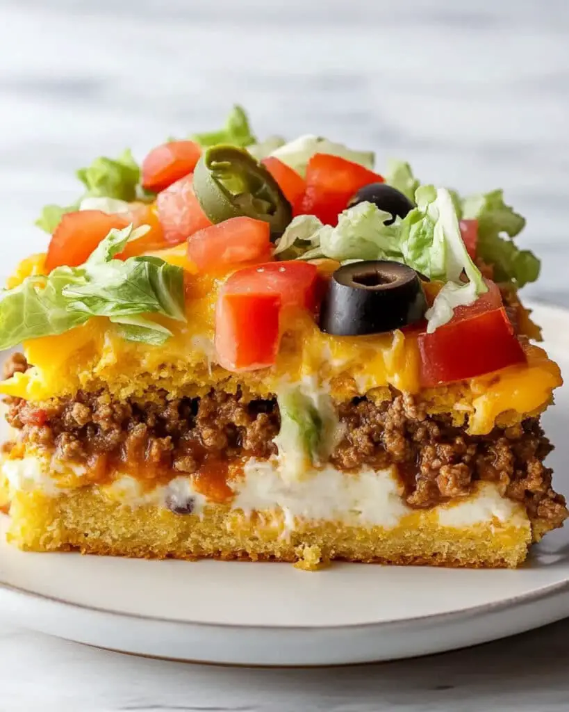 cornbread taco bake