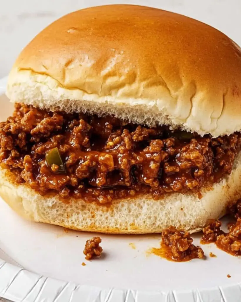 Easy Homemade Sloppy Joe Recipe