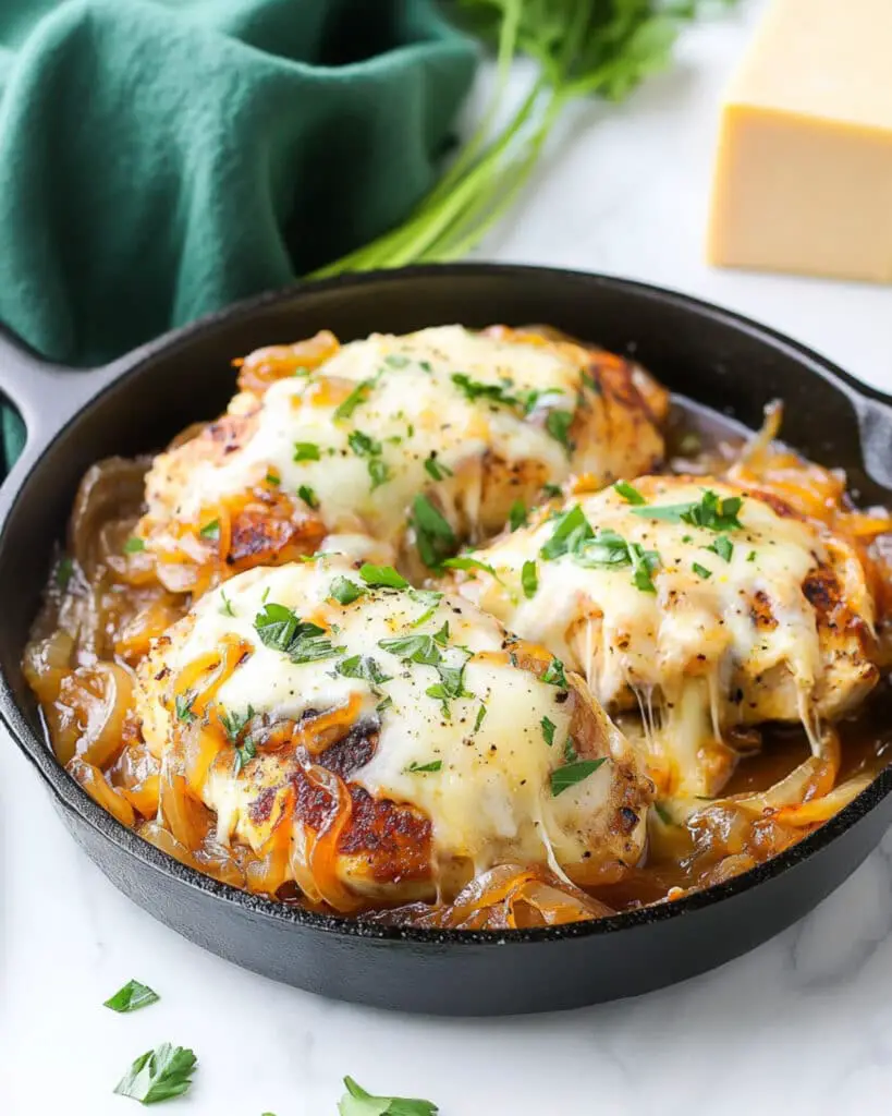 French onion chicken
