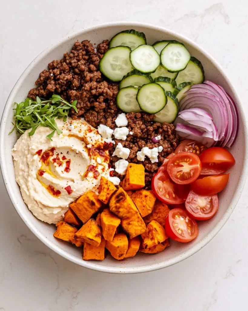 ground beef bowls
