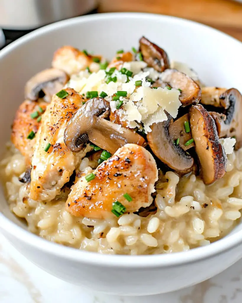 Instant Pot chicken risotto