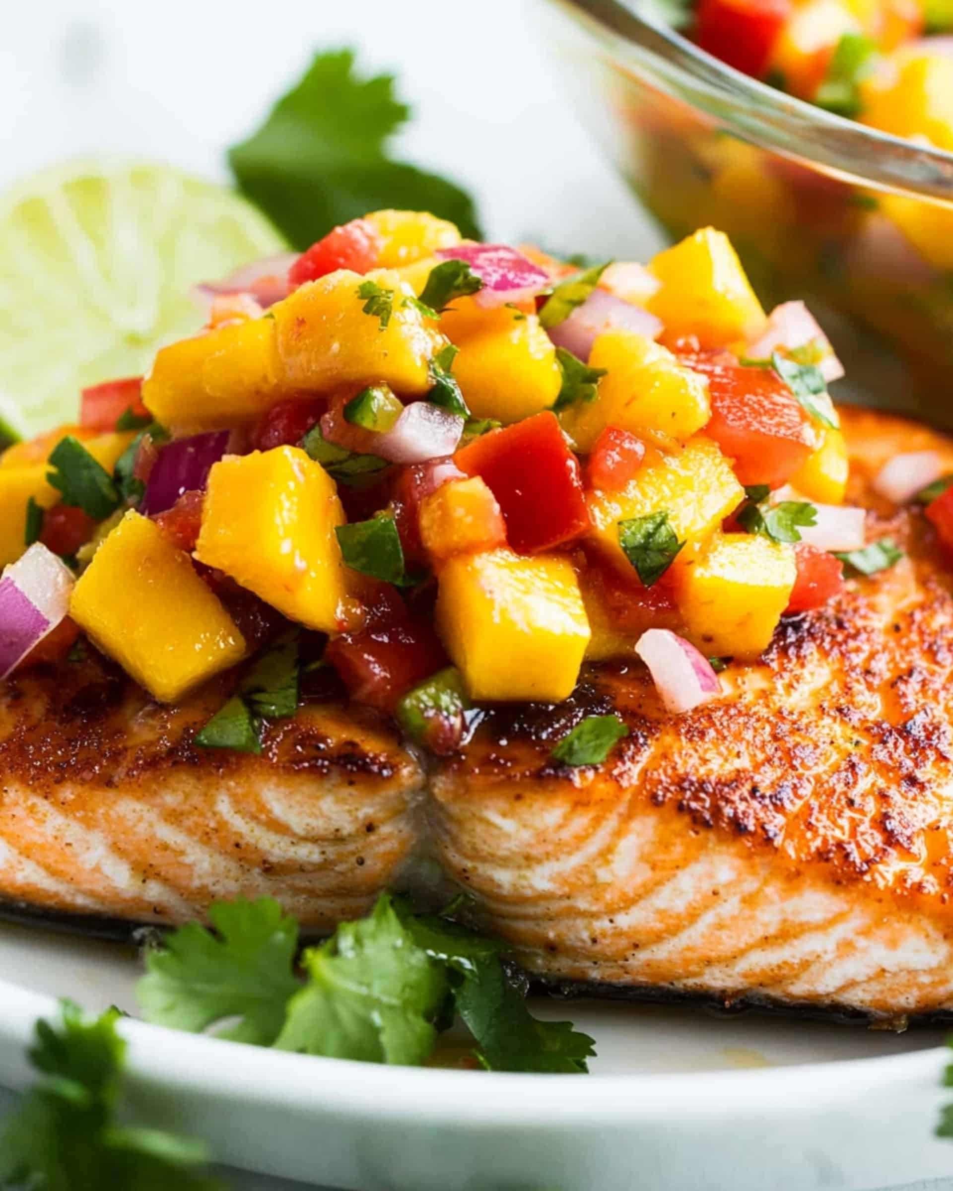 Mango Salsa Salmon Recipe