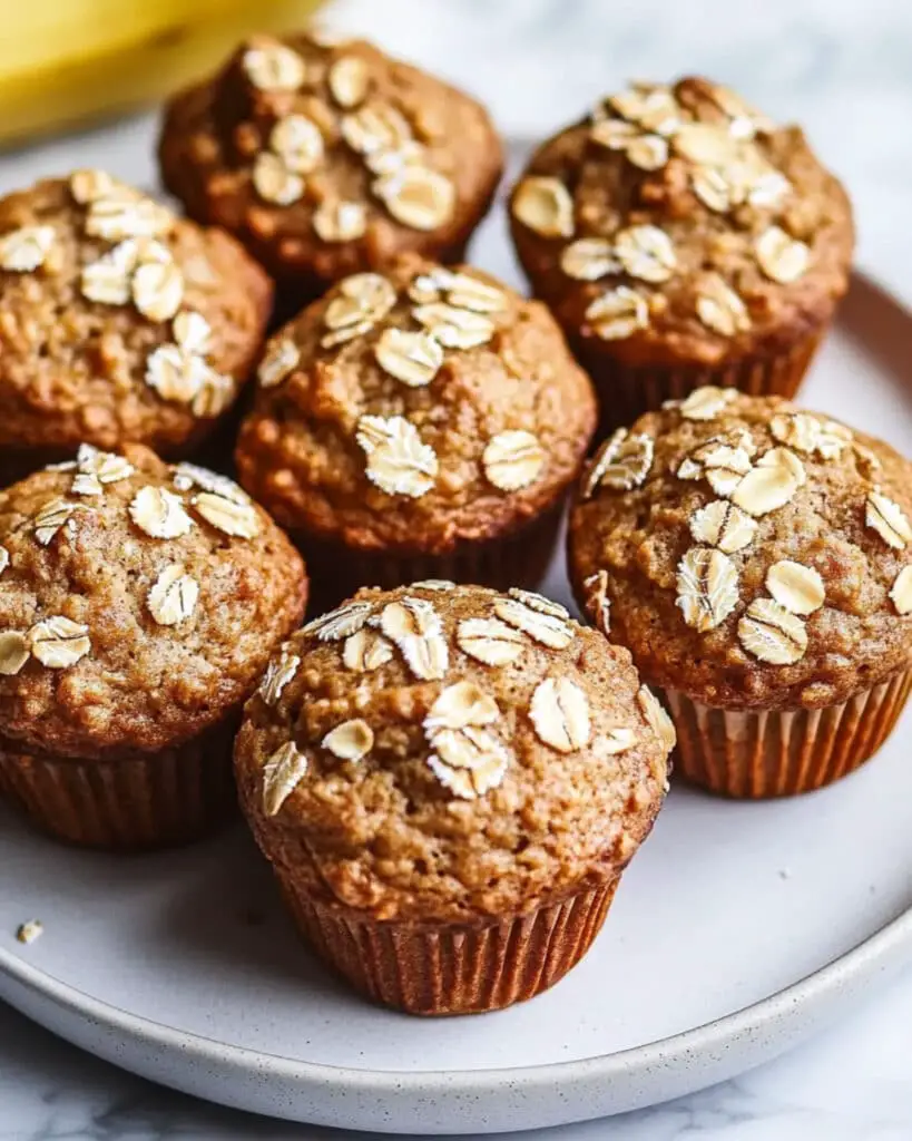 maple-sweetened banana muffins