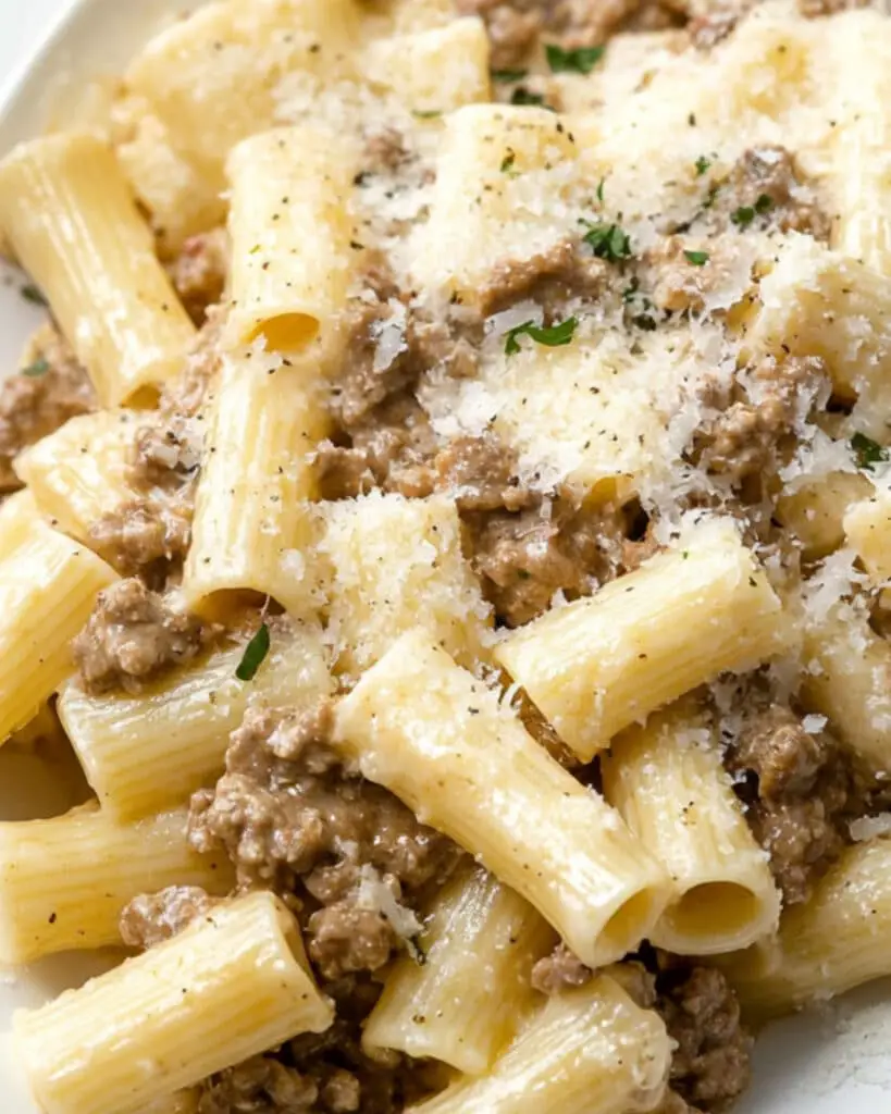 One-Pot Creamy Beef Pasta Recipe