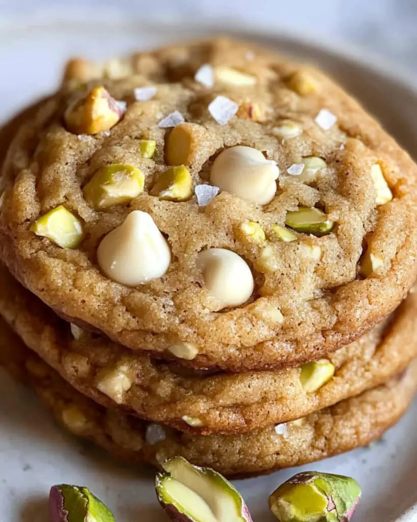 Salted Honey Pistachio Cookies Recipe