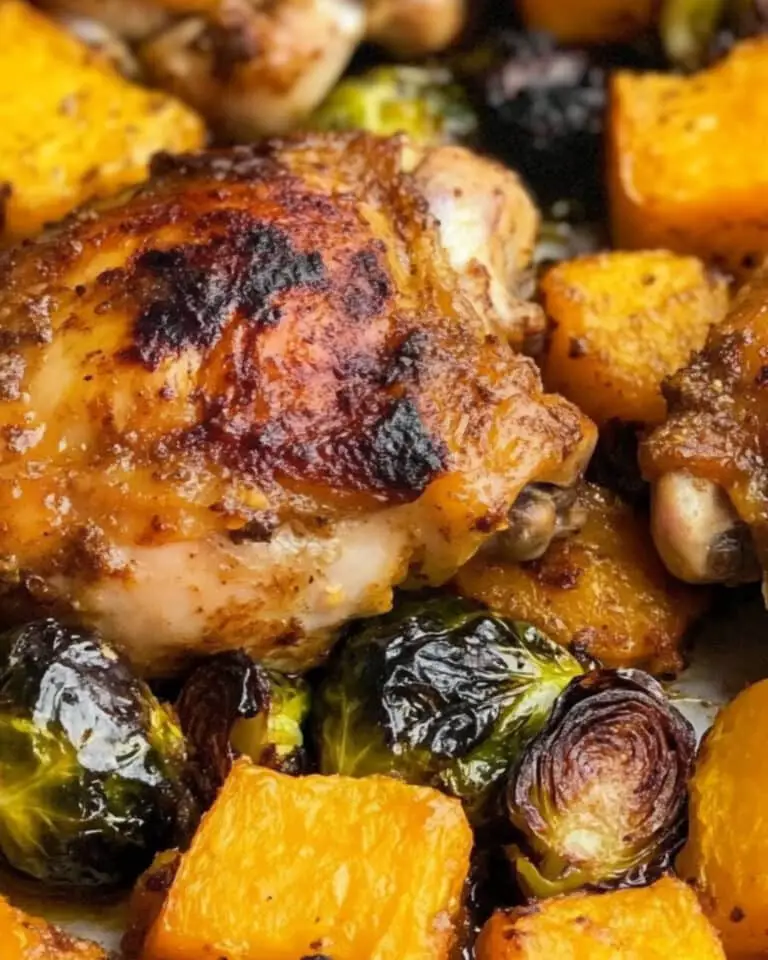 Sheet Pan Honey Mustard Chicken Thighs Recipe