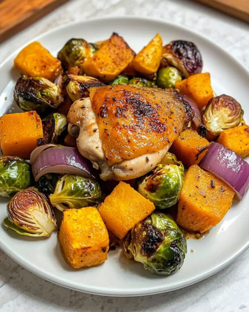 sheet pan honey mustard chicken thighs