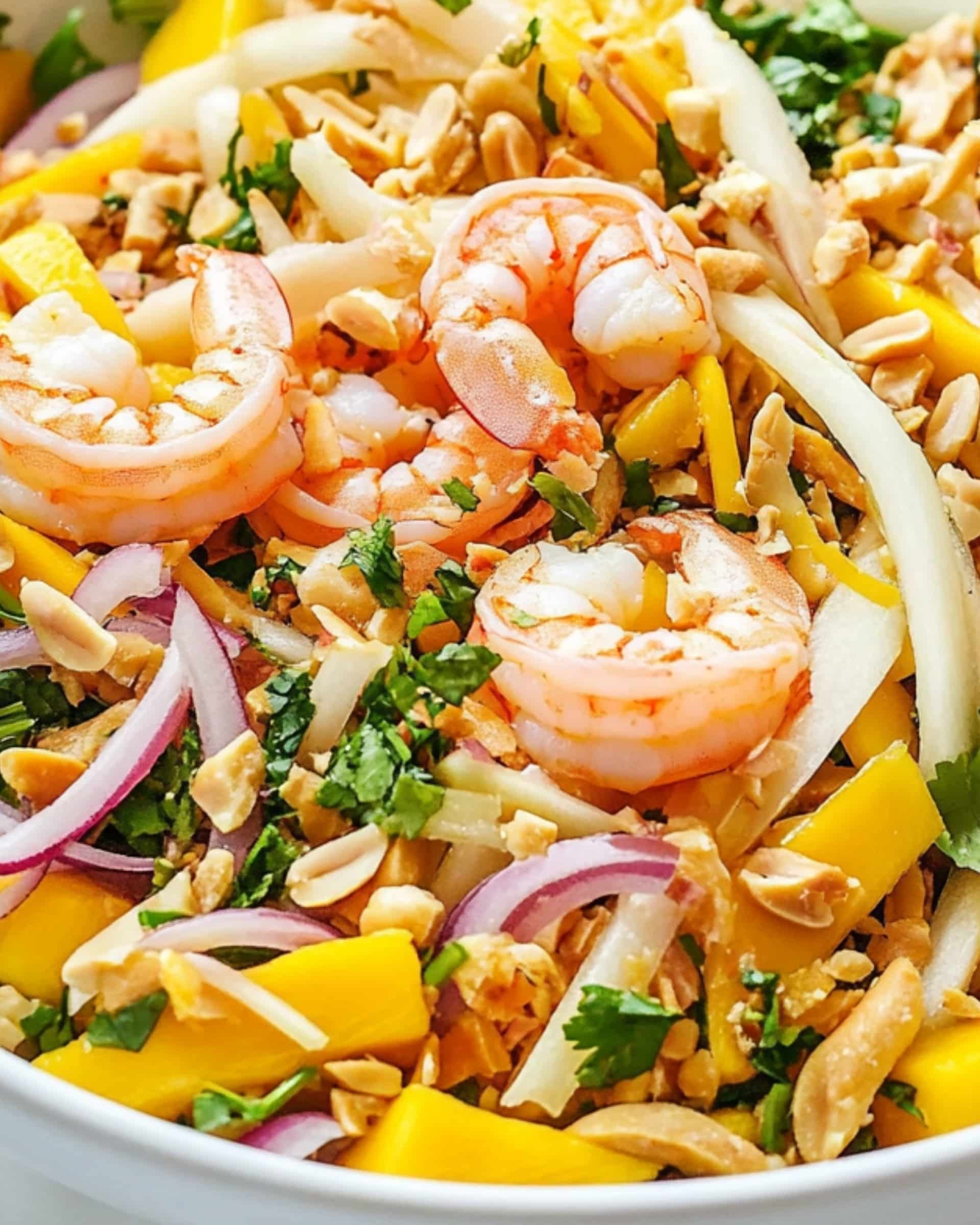 Vietnamese Green Mango Salad with Shrimp Recipe