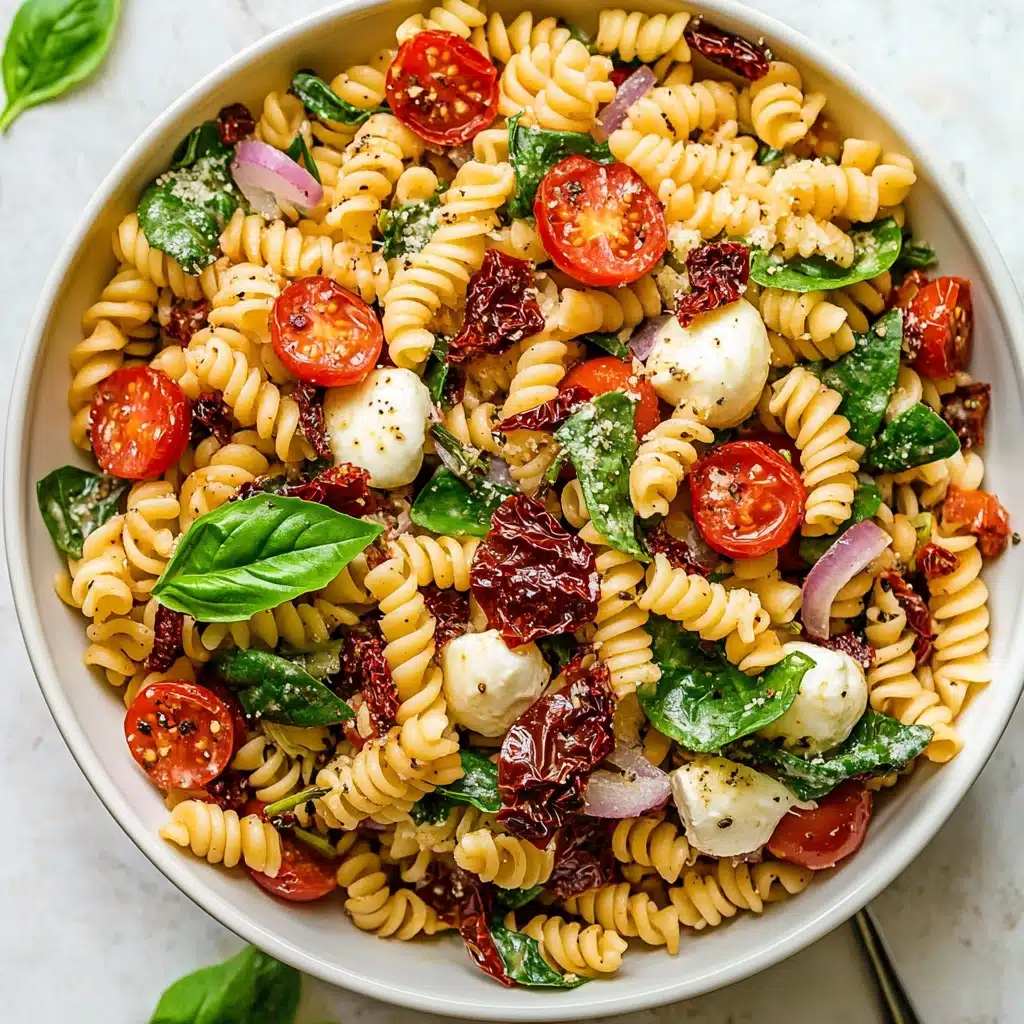 Sun Dried Tomato Pasta Salad Recipe - Recipe Image