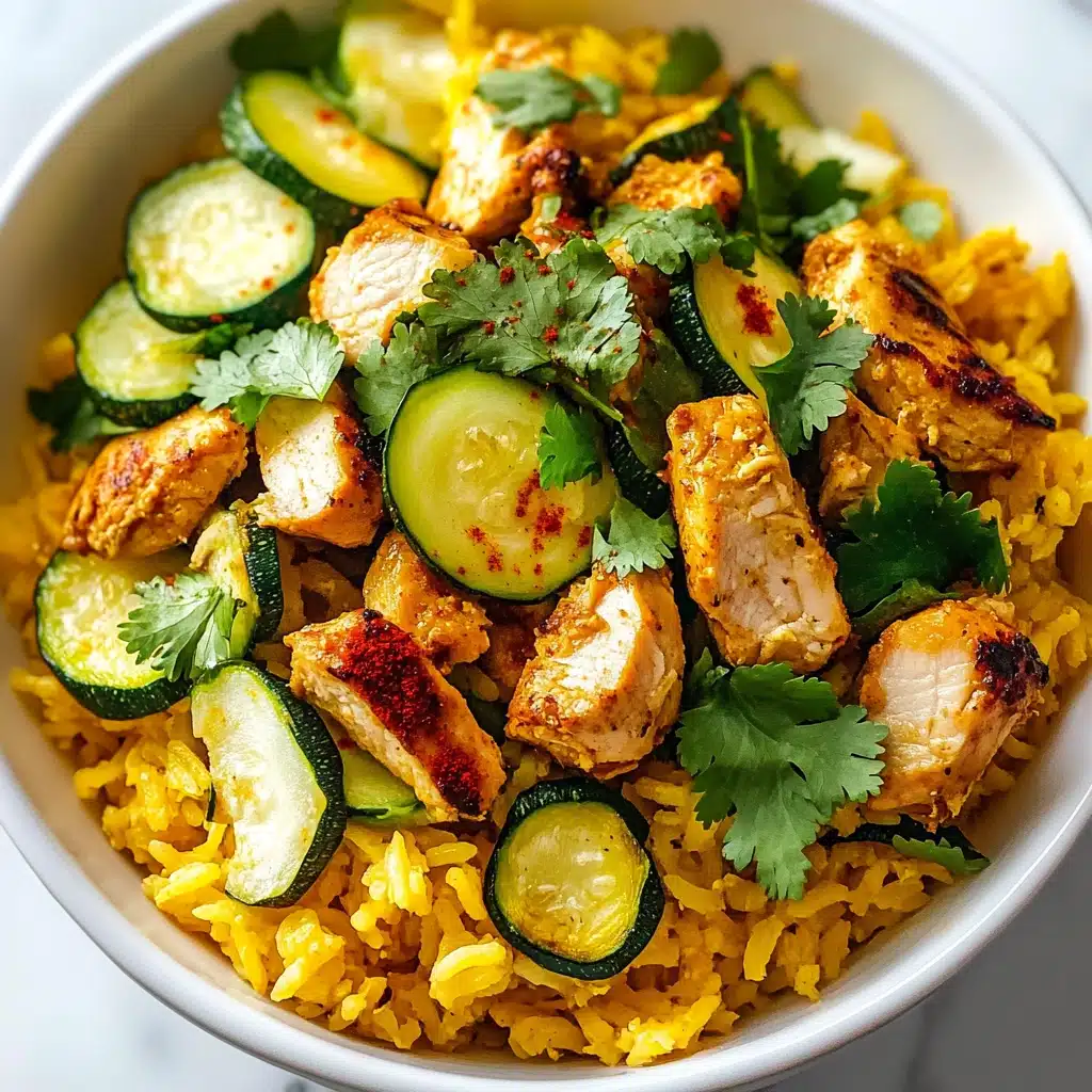 Easy Baked Chicken and Zucchini Recipe - Recipe Image