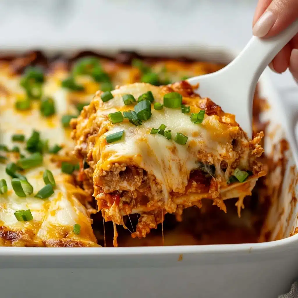 Healthy Chicken Taco Casserole Recipe - Recipe Image