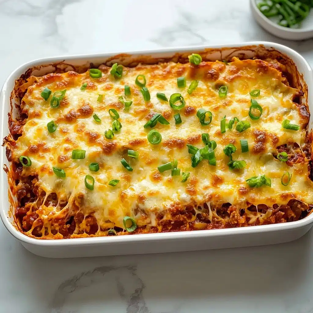 Healthy Chicken Taco Casserole Recipe - Recipe Image
