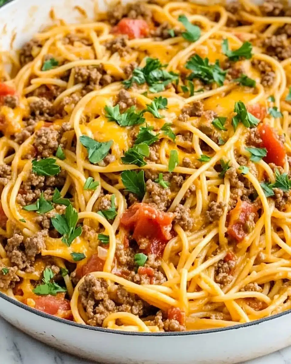 Taco Spaghetti Recipe
