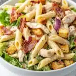 Chicken Caesar Pasta Salad Recipe