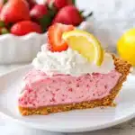 Frozen Strawberry Lemonade Pie Recipe