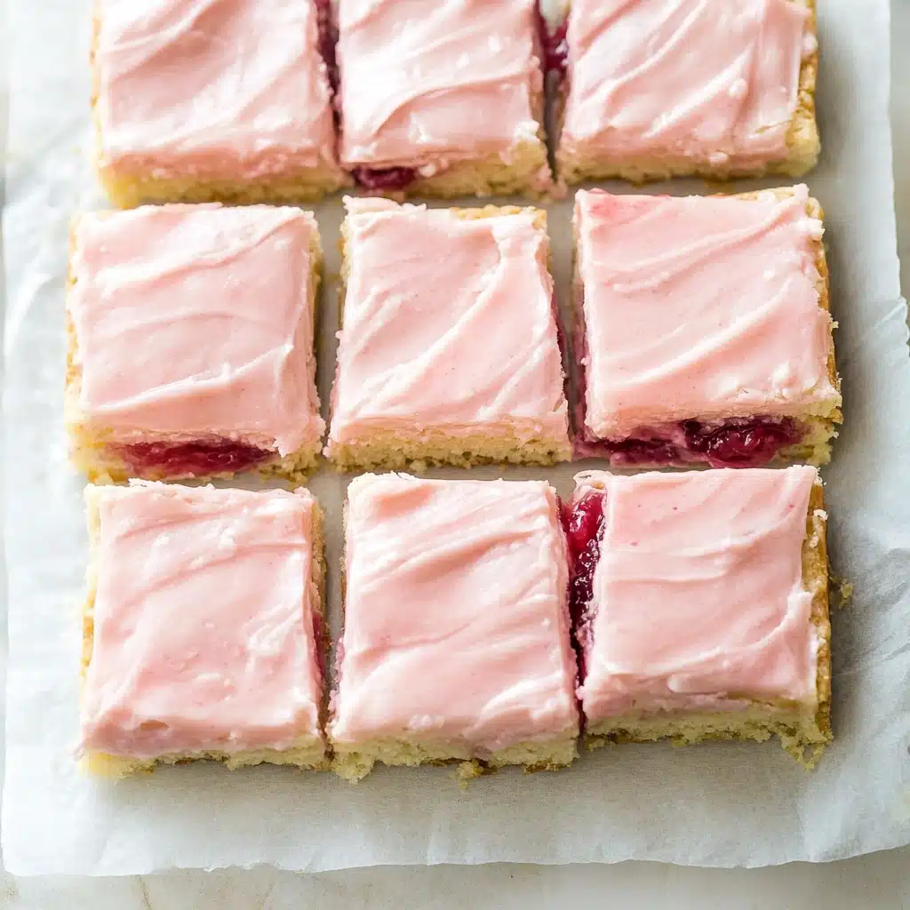 Strawberry Lemon Blondies Recipe - Recipe Image