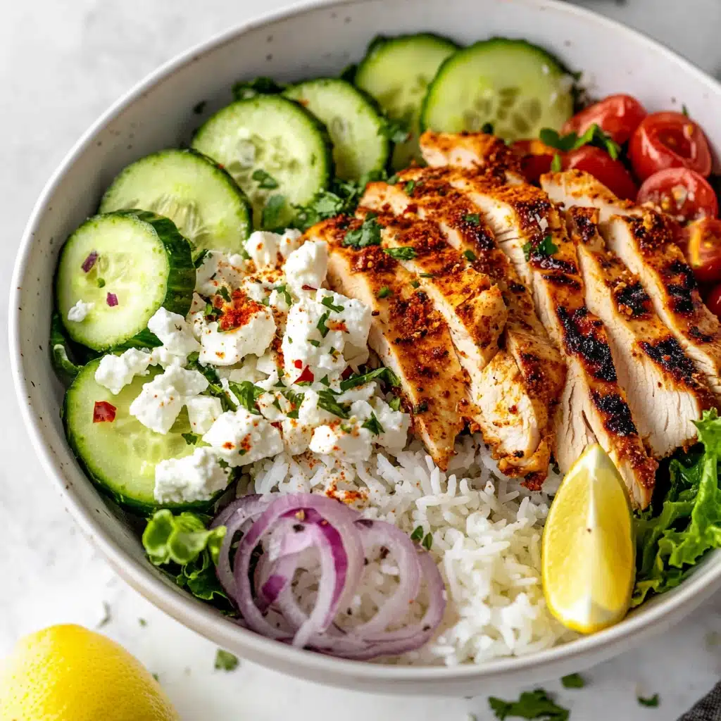 Greek Chicken Bowls Recipe - Recipe Image