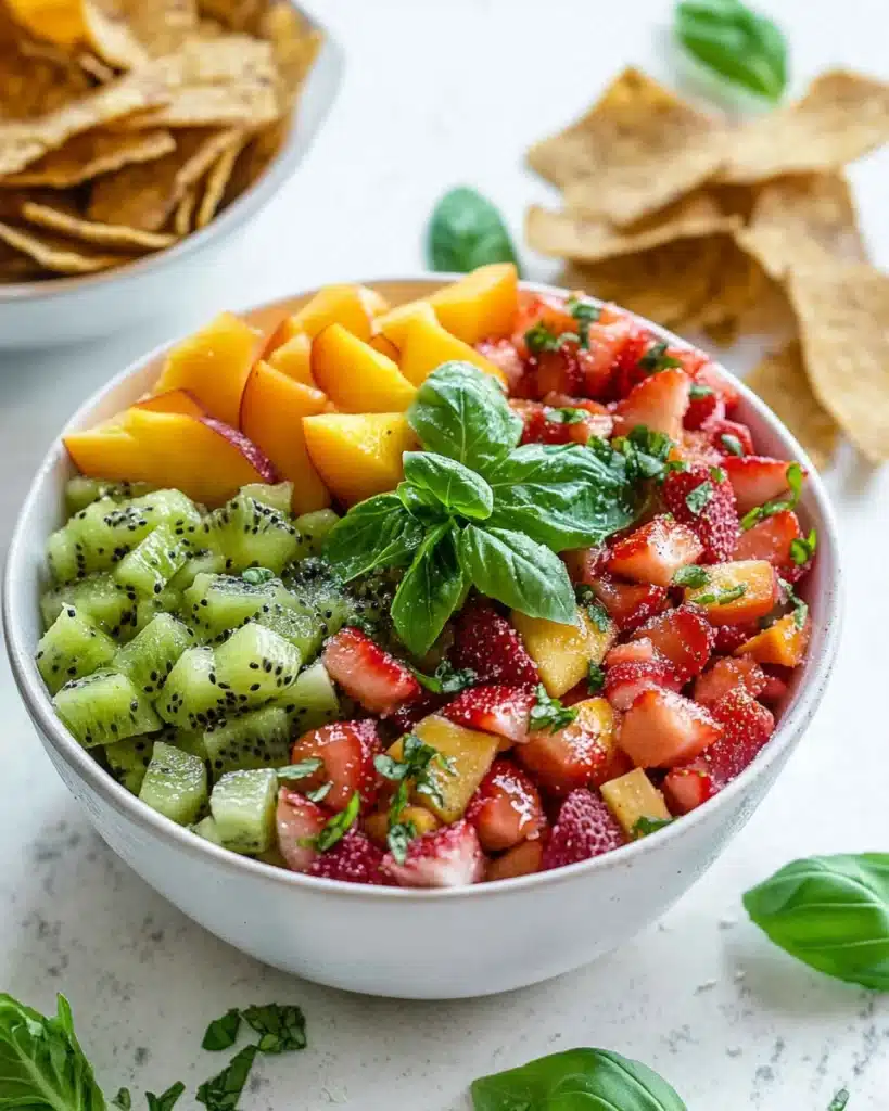 Fruit Salsa with Cinnamon Chips Recipe
