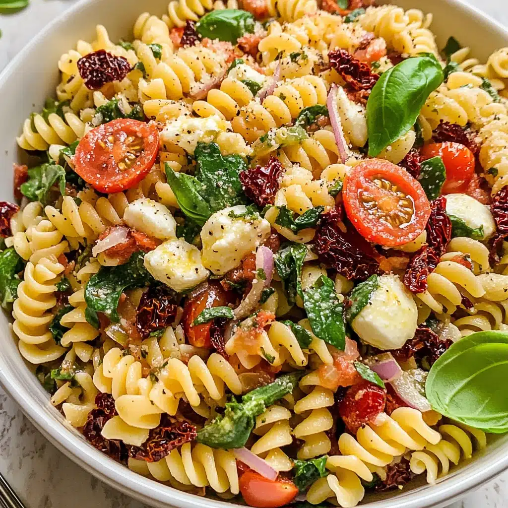 Sun Dried Tomato Pasta Salad Recipe - Recipe Image
