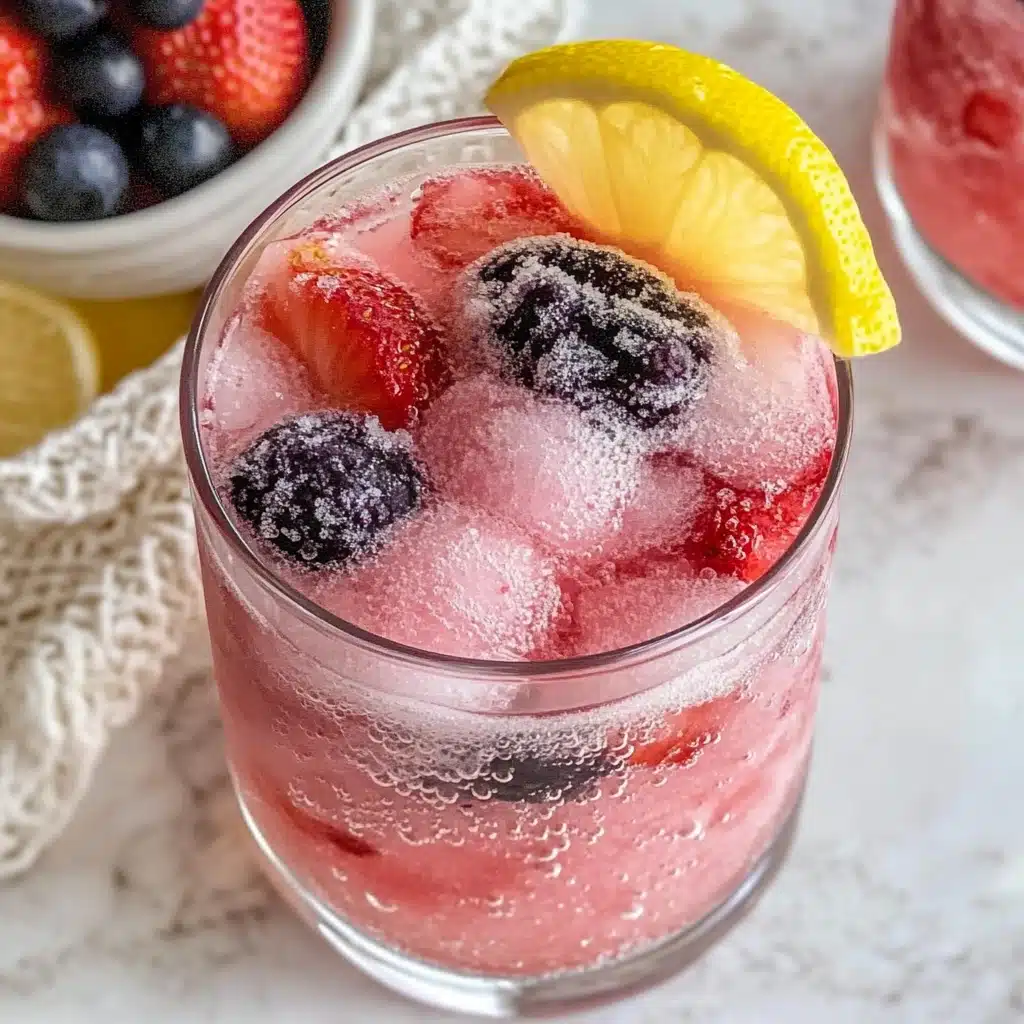 Strawberry Sparkler Mocktail Recipe - Recipe Image