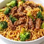 Beef and Broccoli Ramen Stir Fry Recipe