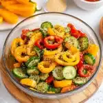 Cucumber and Sweet Pepper Salad Recipe