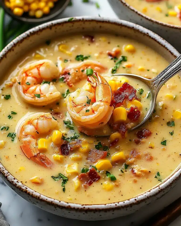 Louisiana Shrimp and Corn Bisque Recipe