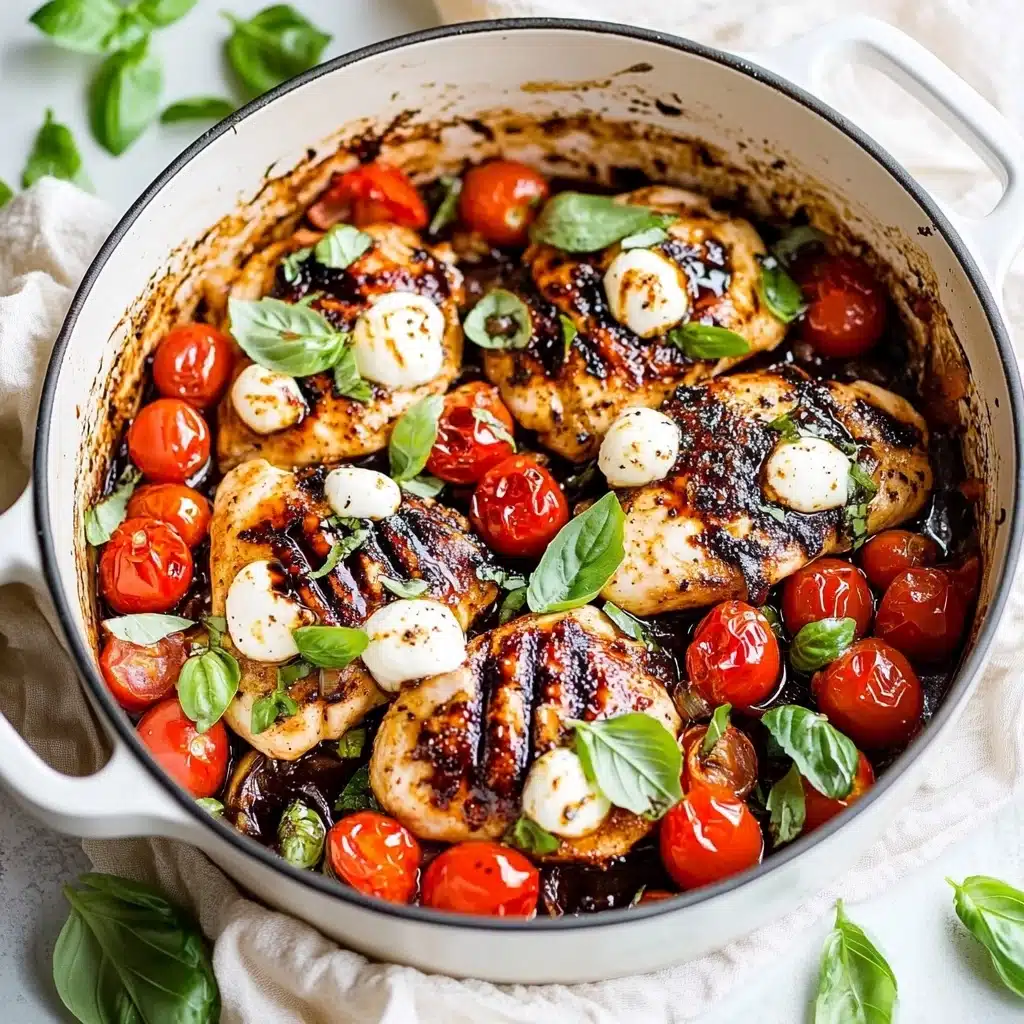 Chicken Caprese Skillet Recipe - Recipe Image