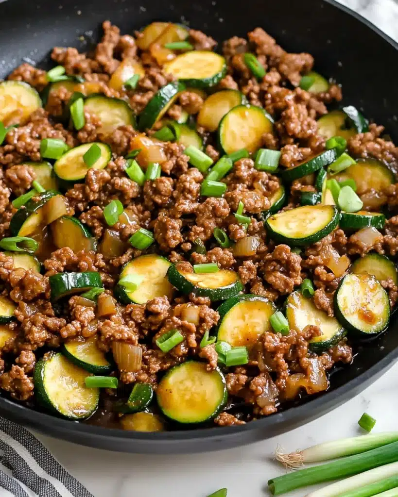 Ground Turkey Zucchini Skillet Recipe