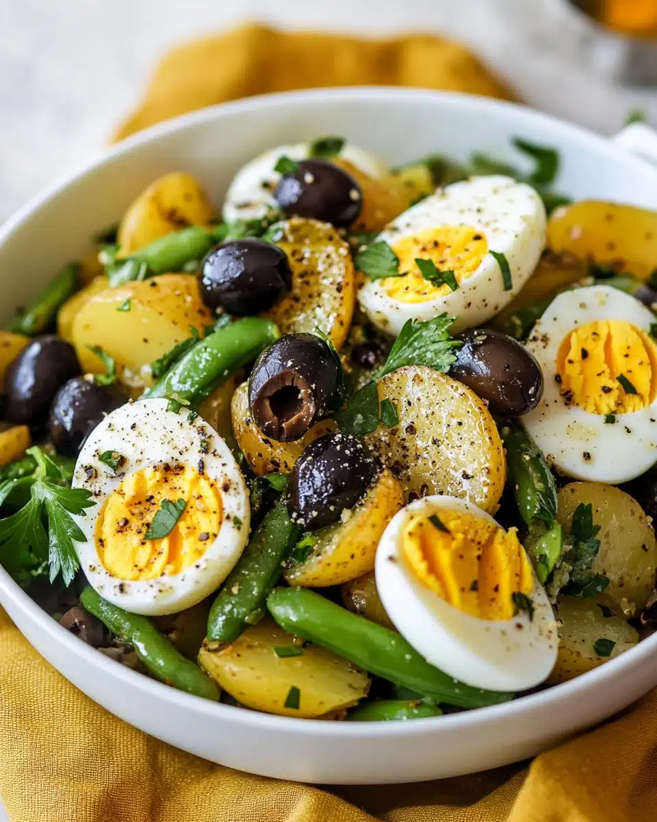 French-Style Potato and Green Bean Salad Recipe