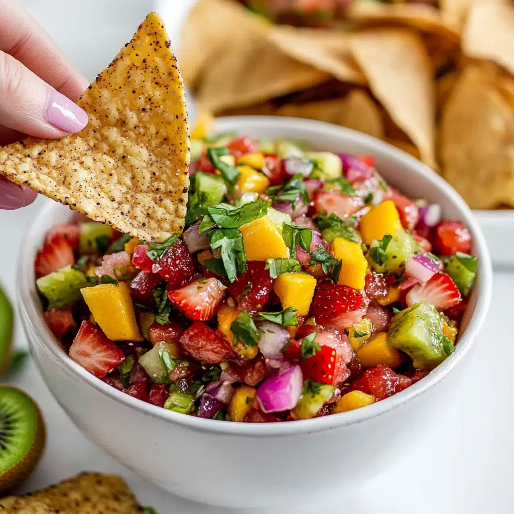 Fruit Salsa with Cinnamon Chips Recipe - Recipe Image