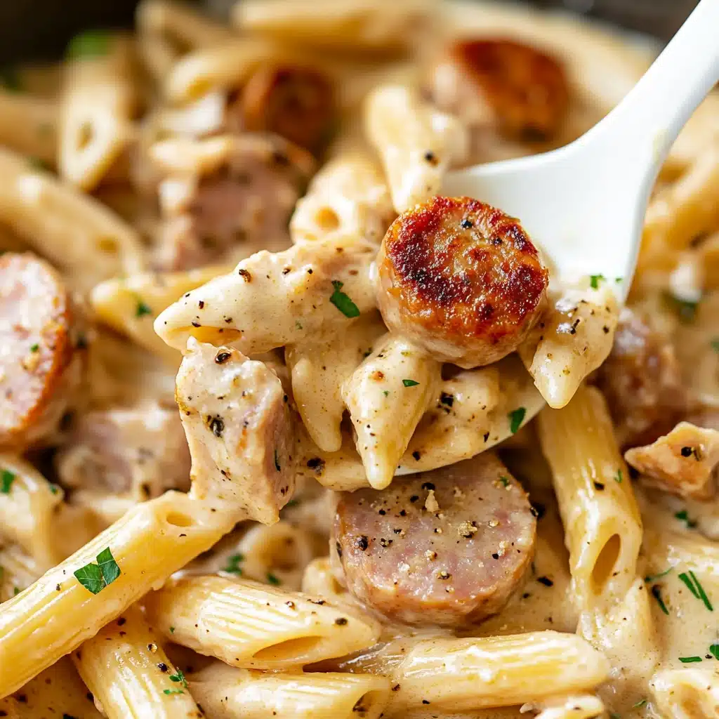 One Pot Cajun Chicken Alfredo Recipe - Recipe Image