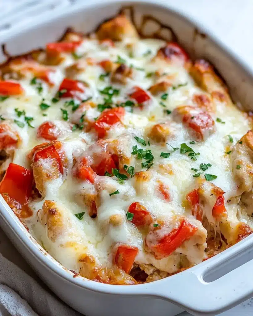 Bruschetta Chicken Casserole Recipe