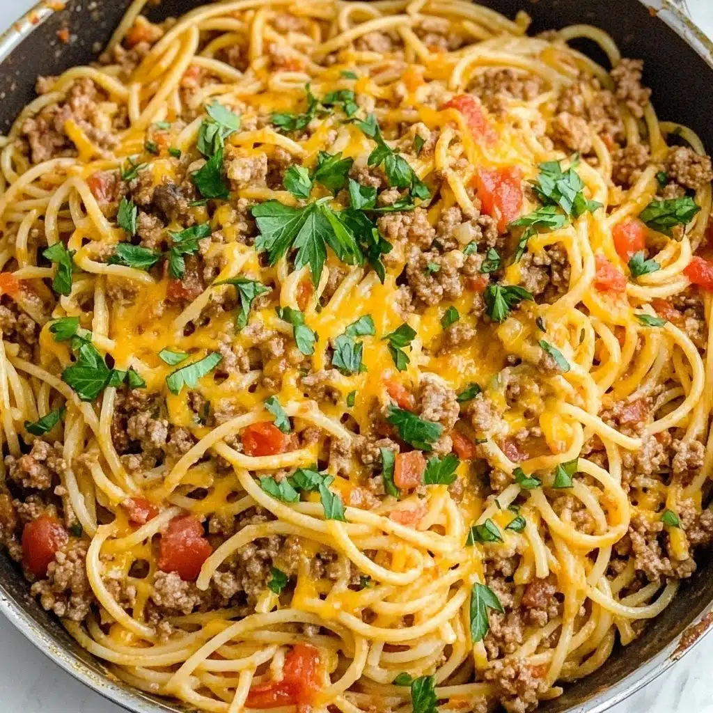Taco Spaghetti Recipe - Recipe Image