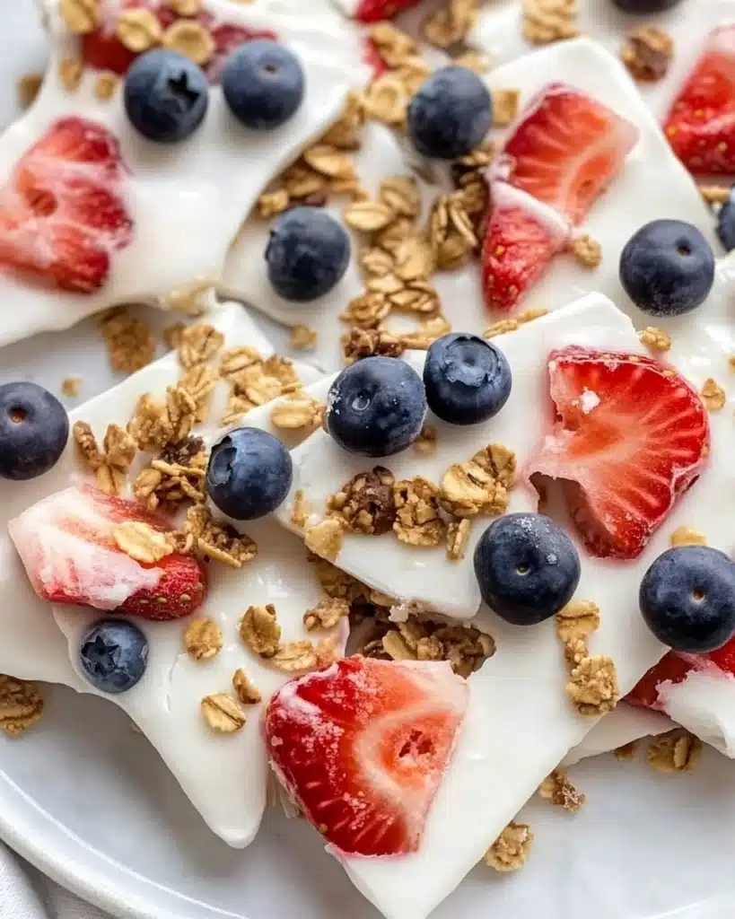 Frozen Yogurt Bark Recipe