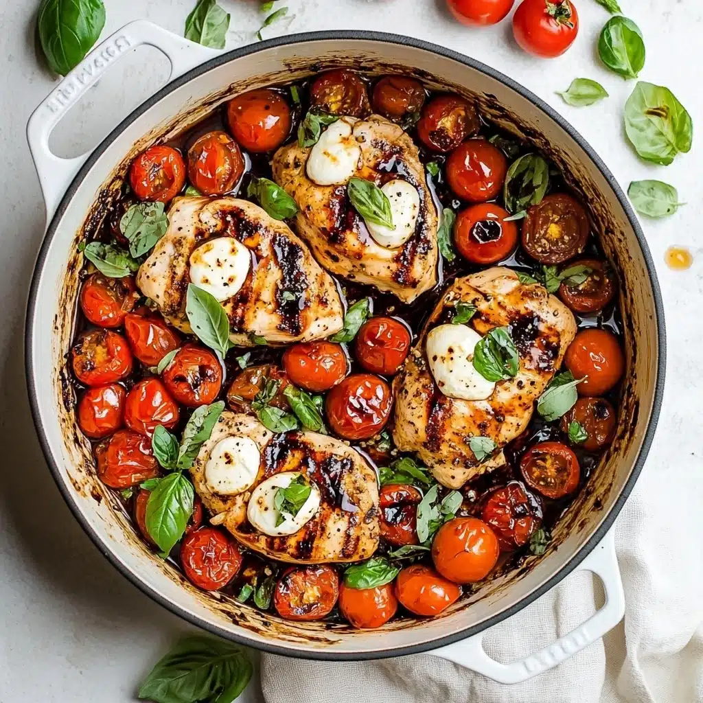 Chicken Caprese Skillet Recipe - Recipe Image