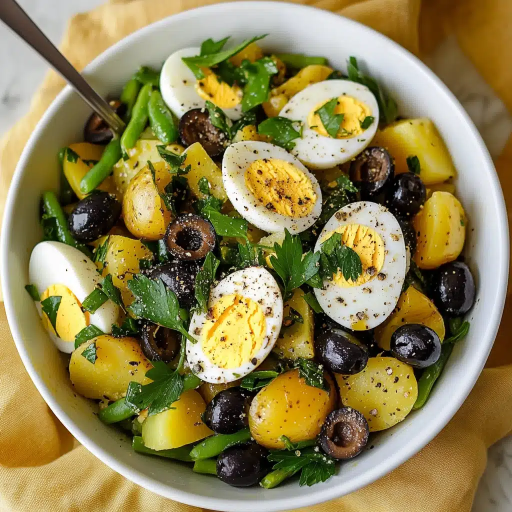 French-Style Potato and Green Bean Salad Recipe - Recipe Image