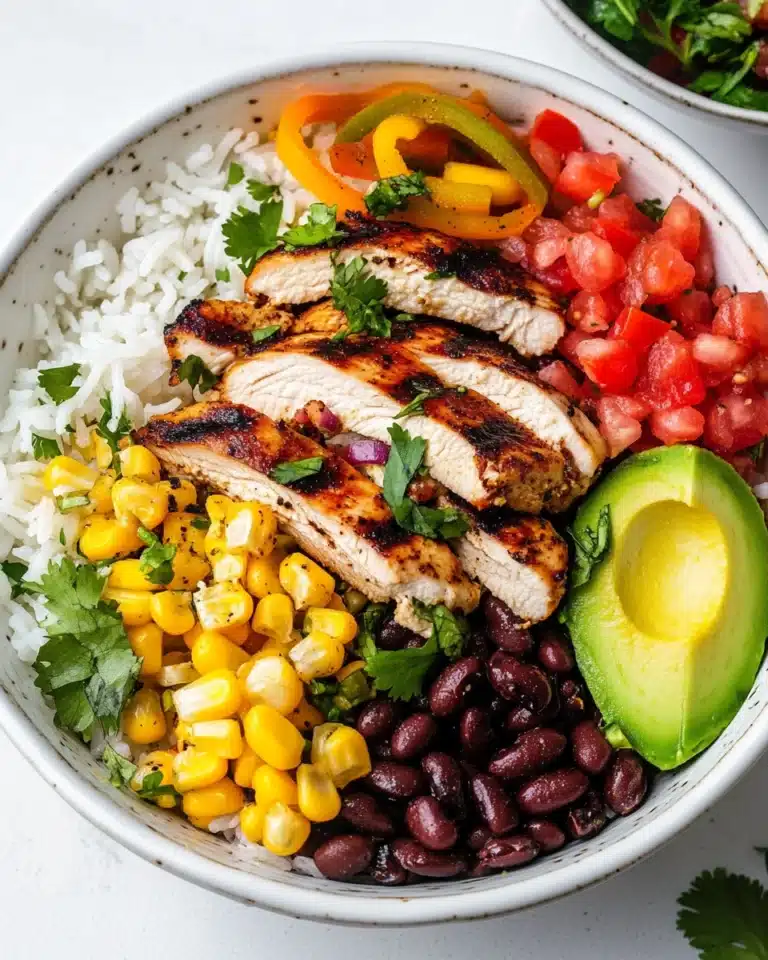 Grilled Chicken Fajita Bowl Recipe
