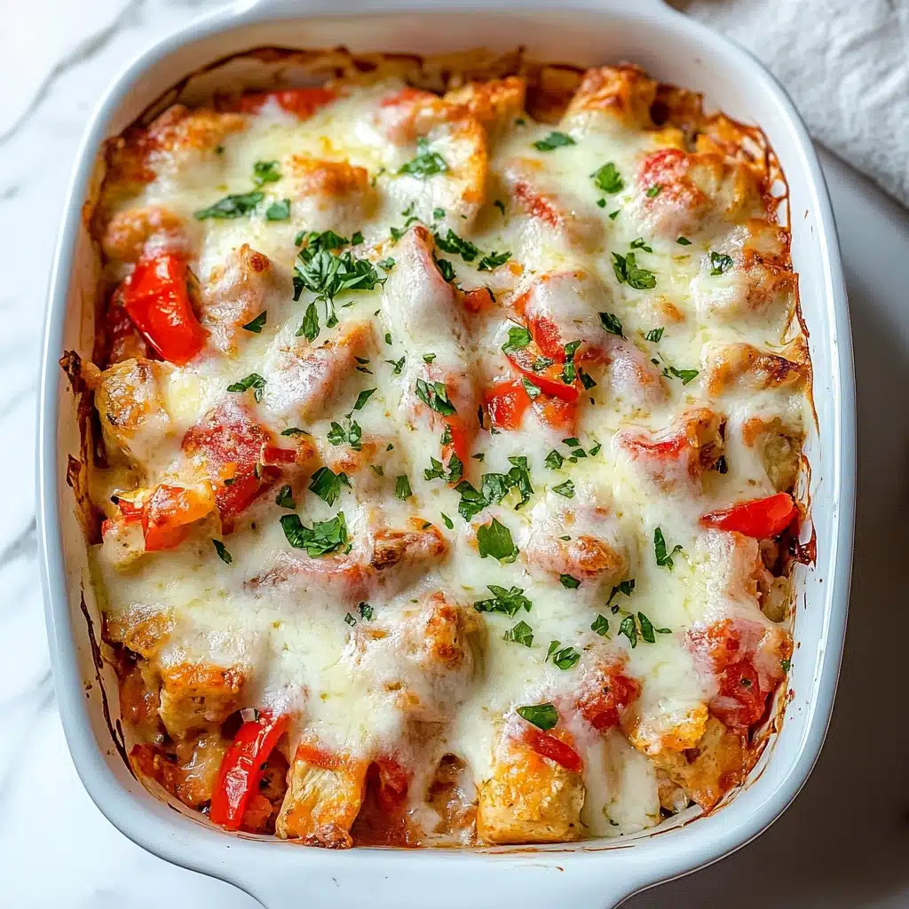 Bruschetta Chicken Casserole Recipe - Recipe Image