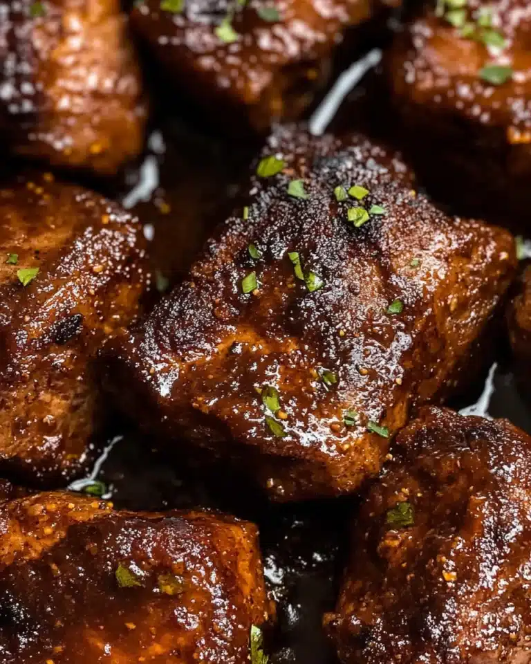 Cajun Garlic Butter Steak Bites Recipe