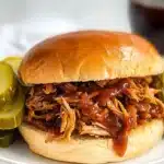 Slow Cooker Hot Honey Chicken Sandwiches Recipe