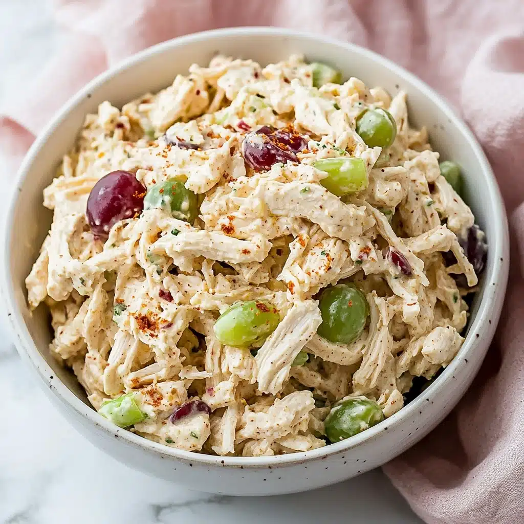 High Protein Chicken Salad Recipe - Recipe Image