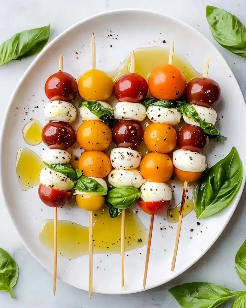 Caprese Skewers Recipe