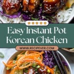 Instant Pot Sticky Korean Chicken Recipe