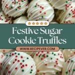 Sugar Cookie Truffles Recipe
