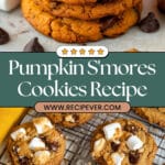 Pumpkin S'mores Cookies Recipe