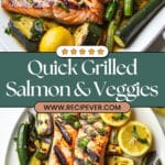Grilled Salmon & Vegetables Recipe