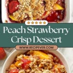 Strawberry Peach Crisp Recipe