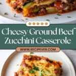 Zesty Zucchini Beef Casserole Recipe