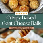 Baked Goat Cheese Balls Recipe